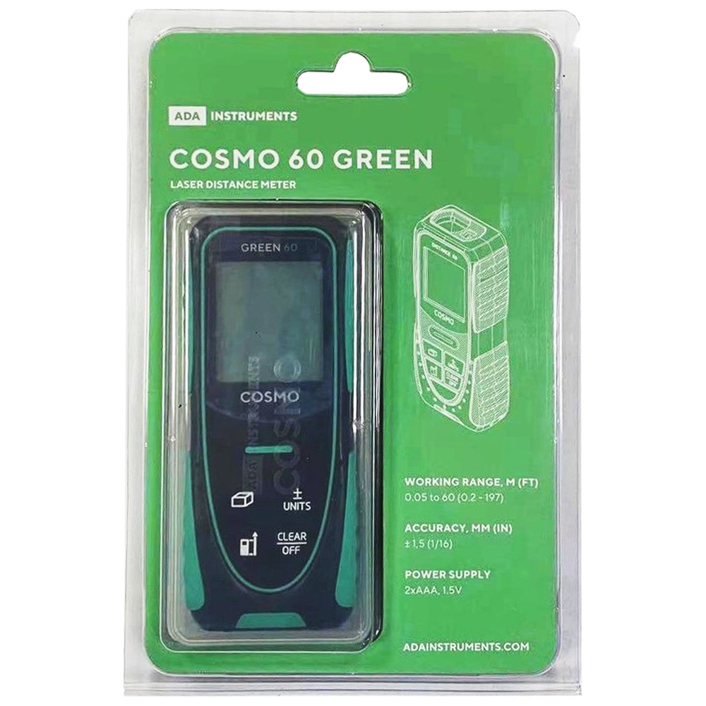 COSMO 60 GREEN Afstandsmeter 60m