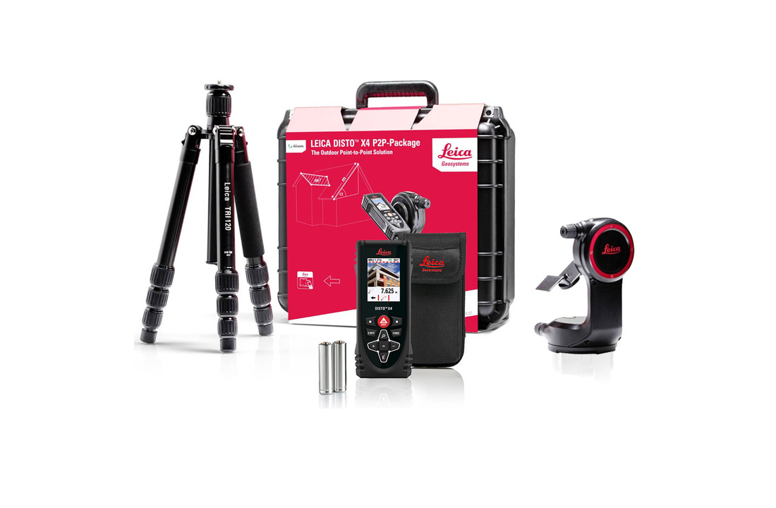 DISTO™ X4 P2P Afstandsmeter 150m Set