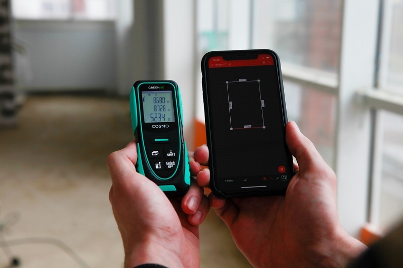 COSMO 60 GREEN Afstandsmeter 60m