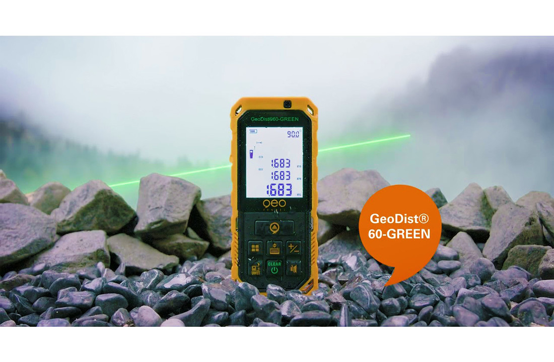 Télémètre laser GeoDist 60-GREEN