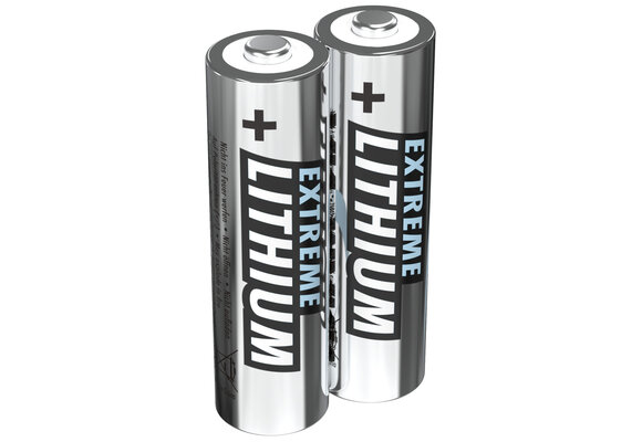 2x AA Lithium Batterij