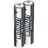 2x AAA Extreme Lithium Batterij