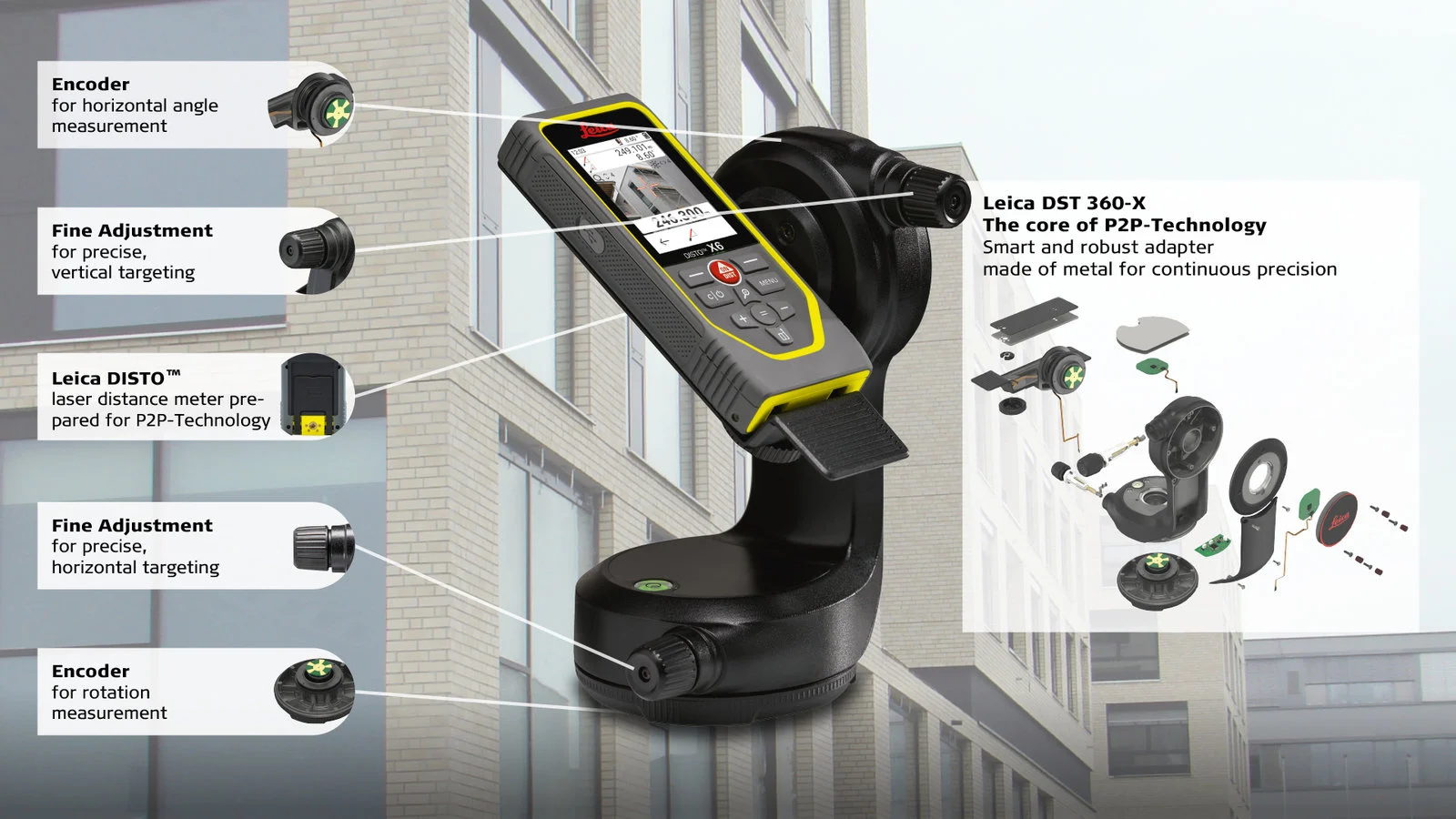 DISTO™ DST360-X Adapter