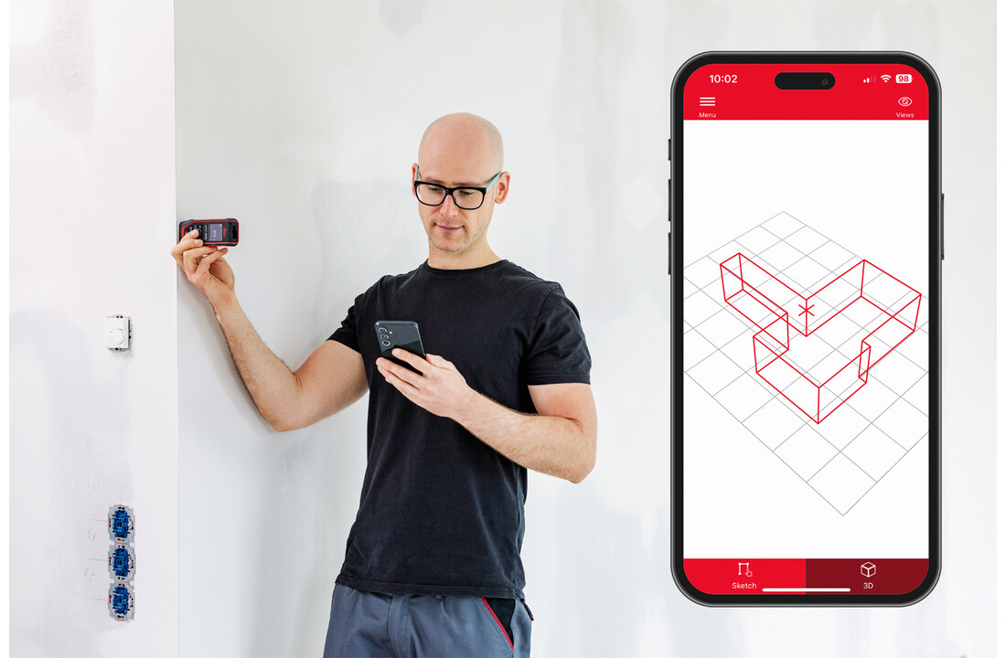 DISTO™ D2 Afstandsmeter 150m