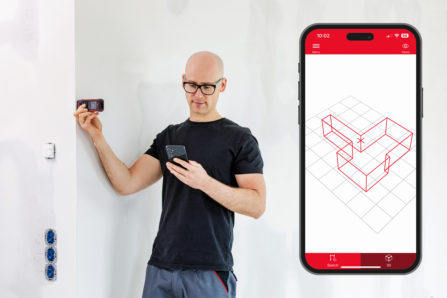 DISTO™ D2 Afstandsmeter 150m