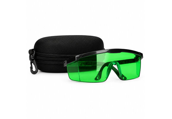 Laserbril Groen + Etui