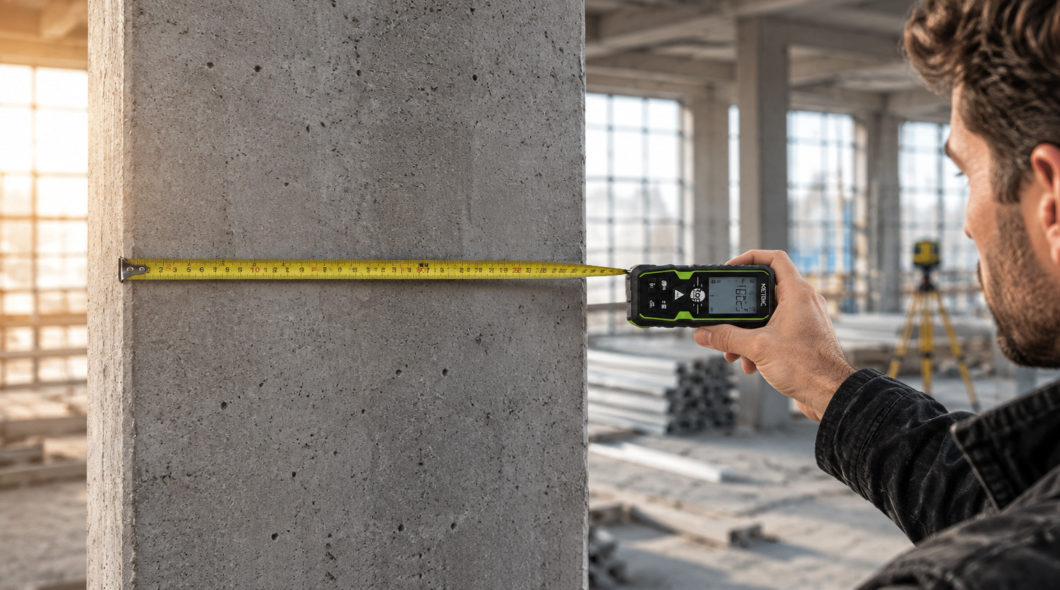 METRIC 50 TAPE Afstandsmeter 50m