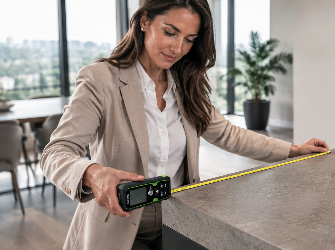 METRIC 50 TAPE Afstandsmeter 50m