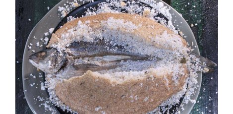 Koken met thee: Vis in theekorst