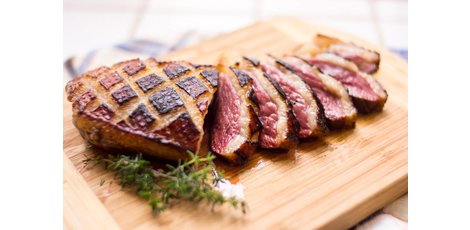 Koken met thee: Eendenborst