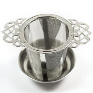 Luxshiny 20stuks Roestvrijstalen Theefilter Verwijderbare Filters Voor Theepotten Creatieve Theezeef Met Veer Geschikt Voor Losse Thee Theepot Accessoires