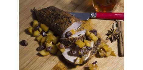 Koken met thee: Varkenshaas