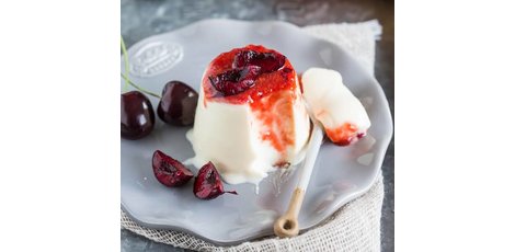 Koken met thee: Pannacotta met vlierbloesemsiroop