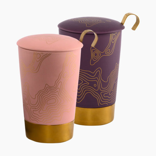 EigenArt Tea eve purple metal mok