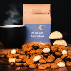 De Zak van Sinterklaas thee cadeauhuisje