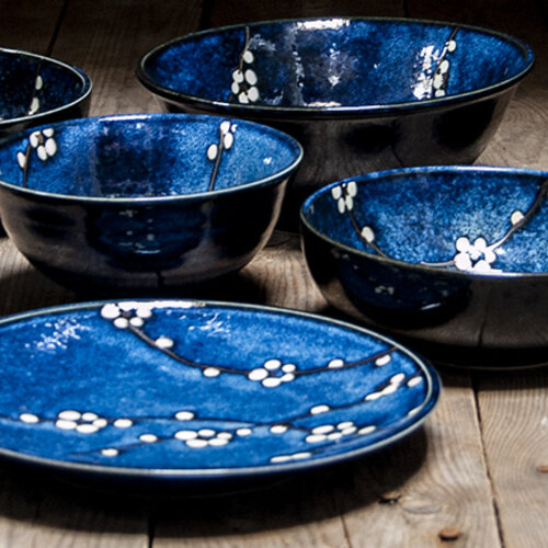 Van Bruggen Thee Japans porselein saladeschaal Ø24.5cm