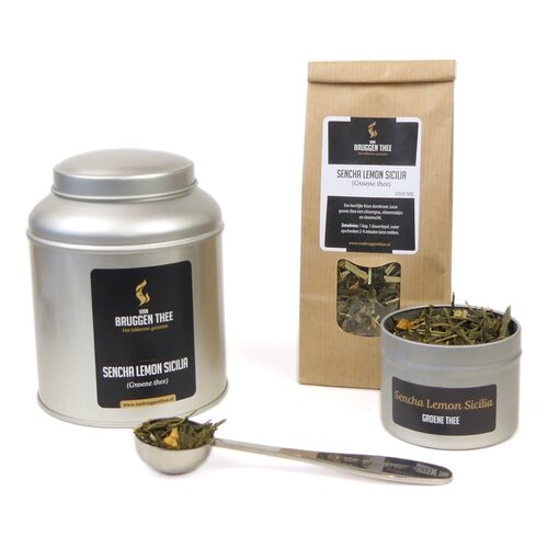 Van Bruggen Thee Sencha Lemon Sicilia - Groene thee