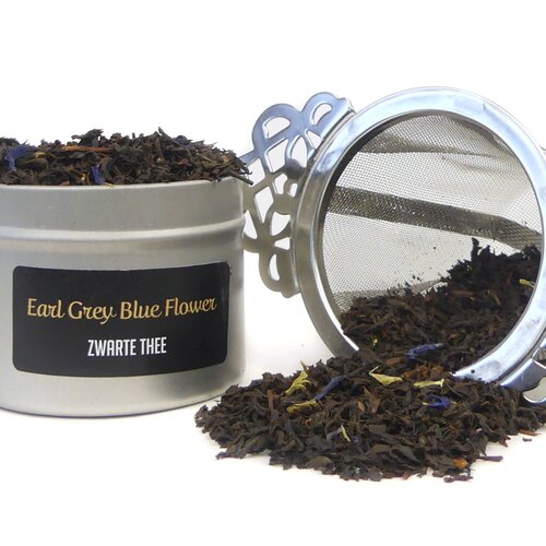 Van Bruggen Thee Earl Grey Blue Flower losse zwarte thee