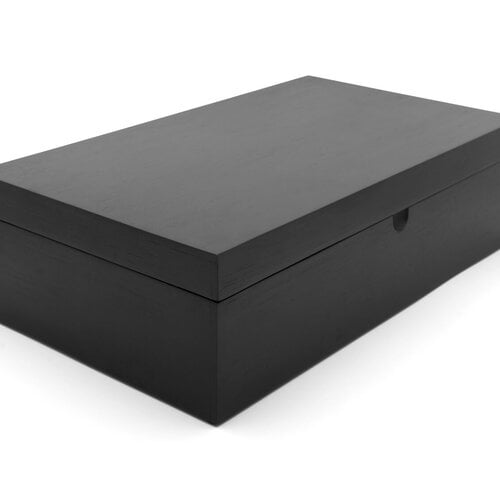 Bredemeijer Bredemeijer theedoos voor losse thee met 6 blikjes