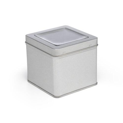 Bredemeijer Bredemeijer theedoos met 4 vierkante blikjes