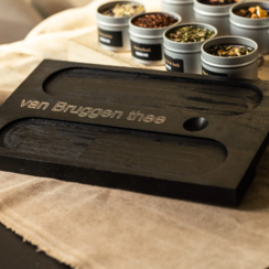 Theeplank beukenhout  Black edition (niet gevuld)