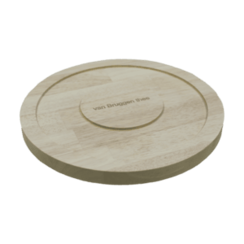 Theeroulette (niet gevuld) beukenhout