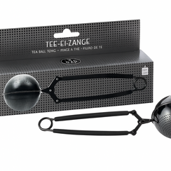 Theefilter tang RVS zwart