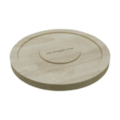 Theeplank rond 6 blikjes (T) niet gevuld