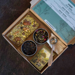 Brievenbus verrassing thee, chocolade & mini-puzzel