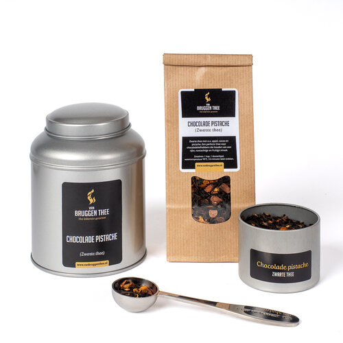 Van Bruggen Thee Chocolade Pistache - zwarte thee