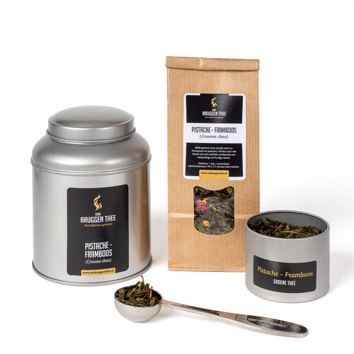 Van Bruggen Thee Pistache - Framboos (Groene thee)