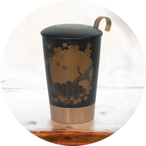 EigenArt TeaEve theebeker Komorebi - Zwart