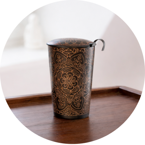 EigenArt Tea Eve theebeker Mandala