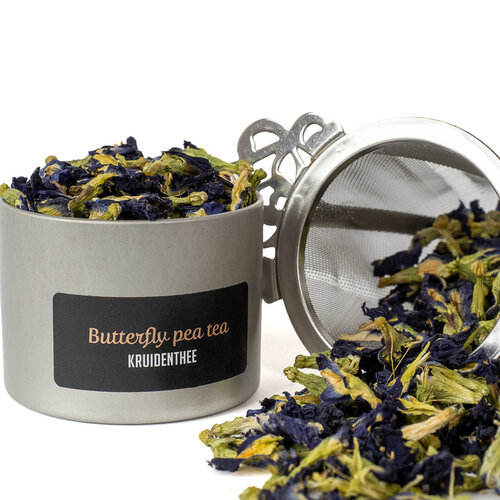 Van Bruggen Thee Blauwe thee - butterfly pea tea - blue lagoon