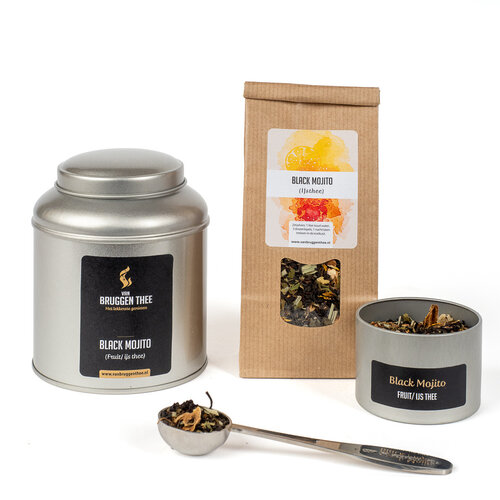 Van Bruggen Thee Black Mojito - Fruit- & IJsthee