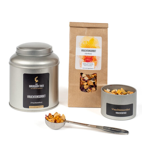 Van Bruggen Thee Vruchtensorbet vruchtenthee & IJsthee