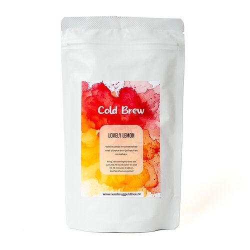 Van Bruggen Thee Cold Brew Lovely Lemon ijsthee - 100 gram