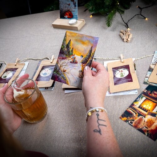 Van Bruggen Thee Losse thee adventskalender - momenten van rust