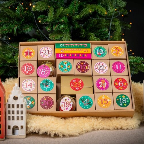 Van Bruggen Thee Chocobommen & Thee Adventskalender