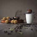 Chocoladebom Chocolademelkbal Marshmallow