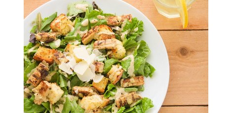 Koken met thee: Caesar Salad