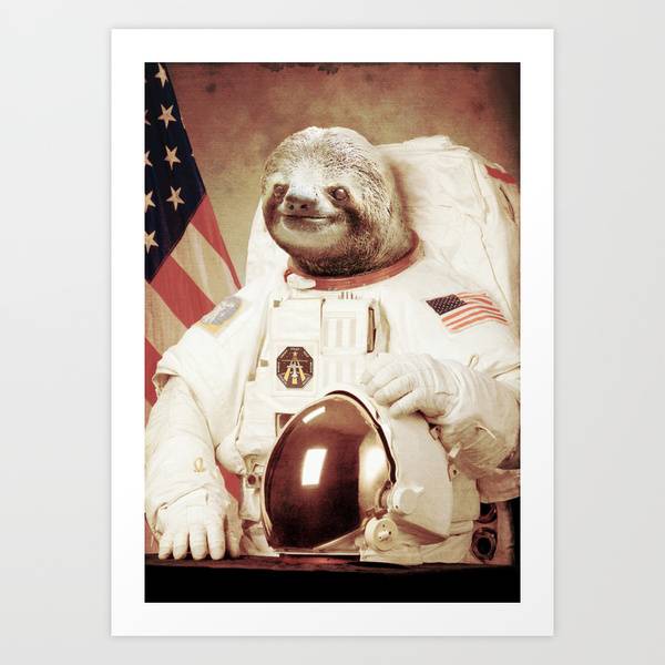Sloth Astronaut