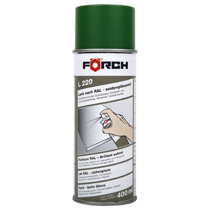 Förch Lackspray L220 Smaragdgrün Seidenglänzend RAL6001