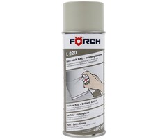 Förch Lackspray L220 Kieselgrau Seidenglänzend RAL7032