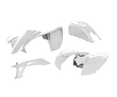 Polisport Plastikkit Verkleidungsset weiss für Yamaha YFZ 450 Bj. 04-08