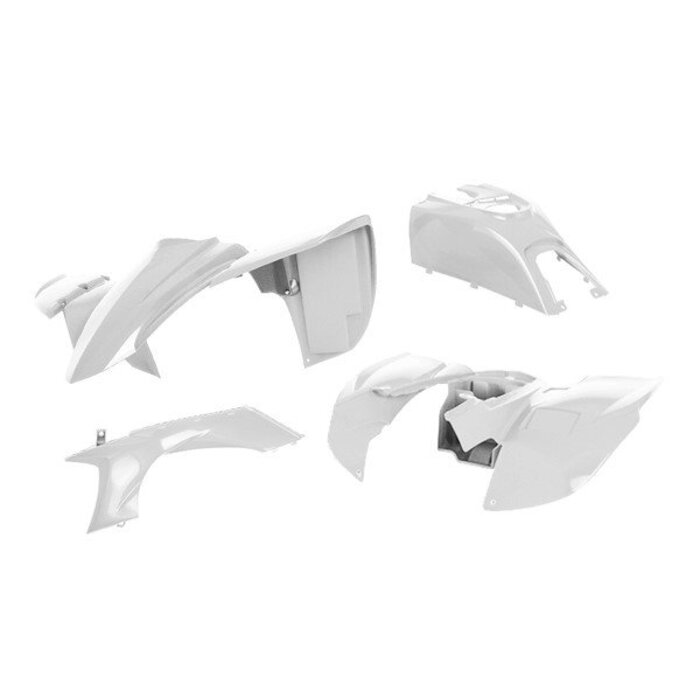 Polisport Plastikkit Verkleidungsset weiss für Yamaha YFZ 450 Bj. 04-08