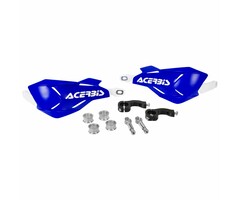 Acerbis HANDSCHALEN X-FACTORY BLAU/WEISS, INKL. ANBAUKIT