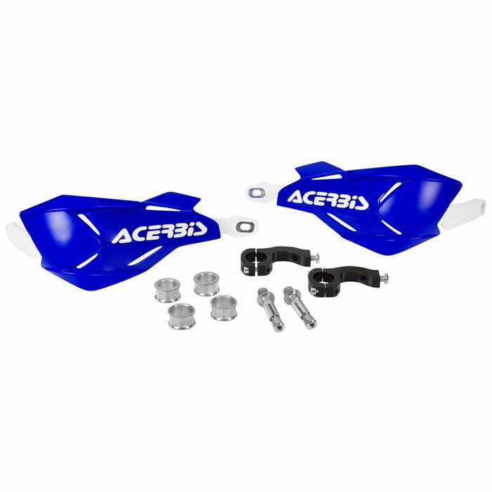 Acerbis HANDSCHALEN X-FACTORY BLAU/WEISS, INKL. ANBAUKIT