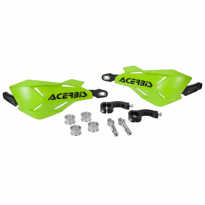 Acerbis HANDSCHALEN X-FACTORY GRÜN/SCHWARZ, INKL. ANBAUKIT