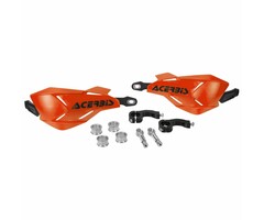 Acerbis HANDSCHALEN X-FACTORY ORANGE/SCHWARZ, INKL. ANBAUKIT